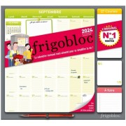 Frigobloc Mensuel 2024 - Calendrier d'organisation familiale / mois (de sept. 2023 à déc. 2024) 