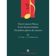  Premières pièces de concert IV - Edvard Grieg - Witod Lutoslawski - Pour piano - Partition 