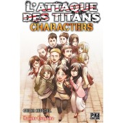  L'attaque des titans ; characters ; guide officiel 