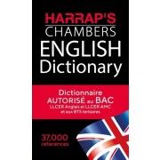  Dictionnaire anglais unilingue - Harrap's Chambers English Dictionary - Autorisé au bac 