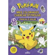  Mes coloriages cherche-et-trouve ; Pokémon ; Pikachu à Galar 