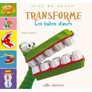  Transforme les boîtes d'oeufs  