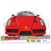  Ferrari, les voitures de route - Livre de coloriage géant 