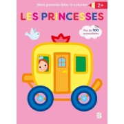  Mon premier bloc à colorier Les princesses  