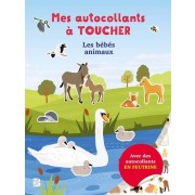 Mes autocollants à toucher Les bébés animaux  