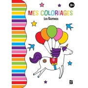  Les licornes - Avec 6 crayons de couleur  