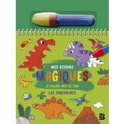  Je colorie avec de l'eau - Les dinosaures 