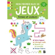  Mon premier bloc de jeux - Formes et couleurs 