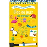  ERPM Bloc avec spirales et feutre - Les animaux 