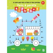  Je joue avec des lettres et des chiffres - Jeux à points l'alphabet 