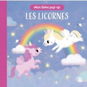  Ballon + Livre pop-up Les licornes 