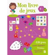  Mon livre de jeux - 4+ (rose) 