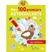  Mes 100 premiers autocollants - Les animaux 