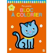  Mon premier bloc à colorier - Chat 