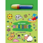  Le Printemps - Je colorie avec de l'eau 