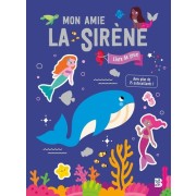  Mon amie la sirène - livre d'autocollants 