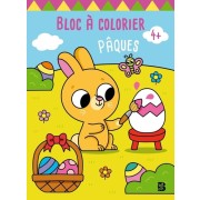  Pâques - Bloc à colorier 