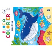  Bloc à colorier : Sous l'eau 