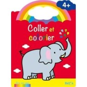  Coller et colorier Eléphant 