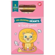  Lion - Avec 3 crayons  