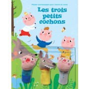  Les 3 petits cochons - Petites marionettes à l'heure du conte  