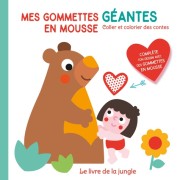  Le livre de la jungle gommettes géantes 