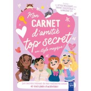  Mon carnet d'amitié top secret avec stylo magique ! - Les secrets intimes de mes meilleurs amies et tout plein d'activités ! 