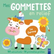  Gommettes en relief - La ferme 