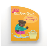 PETIT OURS BRUN - OU ES-TU PETIT ESCARGOT ? - LIVRE A TOUCHER - DES 1