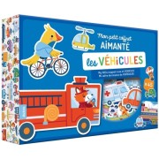  Les véhicules - Avec 2 tableaux magnétiques, 45 aimants et des cartes pour découvrir les véhicules 