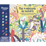  MON COFFRET D'ARTISTE - MES 4 PEINTURES AU NUMÉRO : MERVEILLEUSE NATURE 