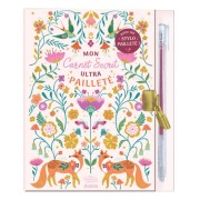  Mon carnet secret ultra pailleté - Avec un stylo pailleté !  