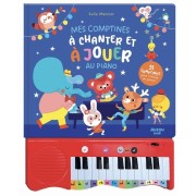  Mes comptines à chanter et à jouer au piano - Mon livre piano  