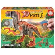 PUZZLE VELOCIRAPTOR 3D CREATURE 19382