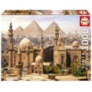 PUZZLE 1000PCS LE CAIRE, PYRAMIDE EGYPTE 19611