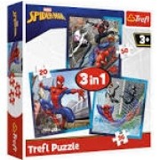 PUZZLES 3IN1 MARVEL SPIDERMAN 34874