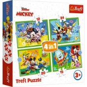 PUZZLE  4W1  DISNEY MICKEY MOUSE  34616