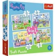 PUZZLE 4EN1 PEPPA PIG 34359