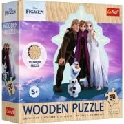 PUZZLES 50 WOODEN CONTOUR PUZZLE DISNEY FROZEN 2 20283