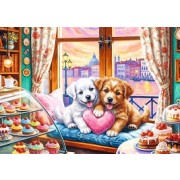 PUZZLE 500 Puzzle L'amour des chiots 37554