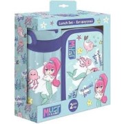 COFFRET DINER MUST TEAM MERMAID  (Boîte 800 ml / Gourde 500 ml)