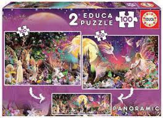 PUZZLE 2*100 TRIPTIQUES DES FEES 19291