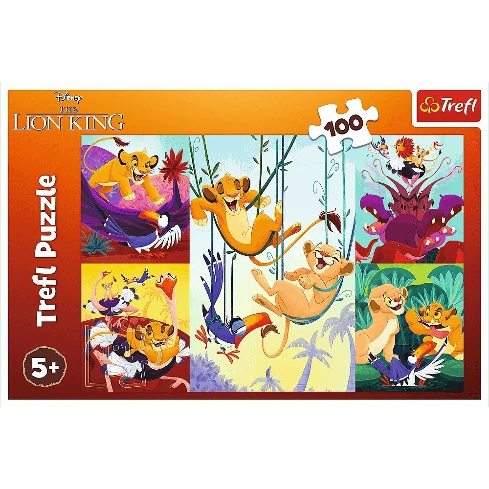 PUZZLES 100 COURAGEOUS LION KING 16478