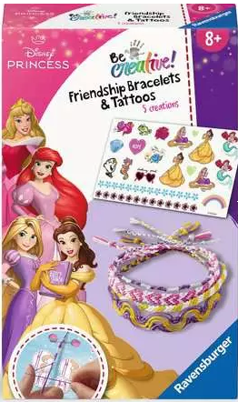 BRACELETS D'AMITIÉ ET TATOUAGES PRINCESS 25911