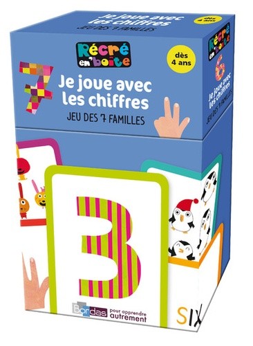  Je joue avec les chiffres - Jeu des 7 familles 