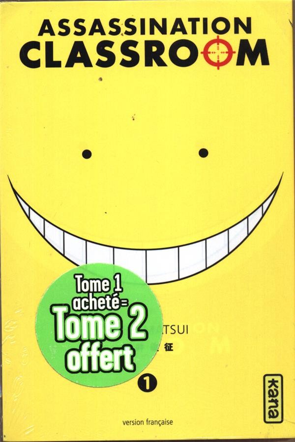  Assassination classroom ; coffret t.1 et t.2 