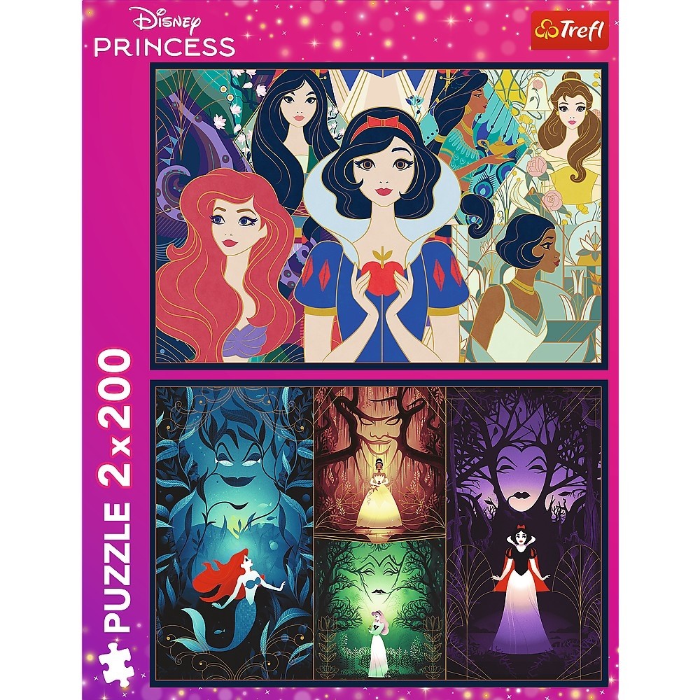 PUZZLES 2X200 ENCHANTING PRINCESSES 13317