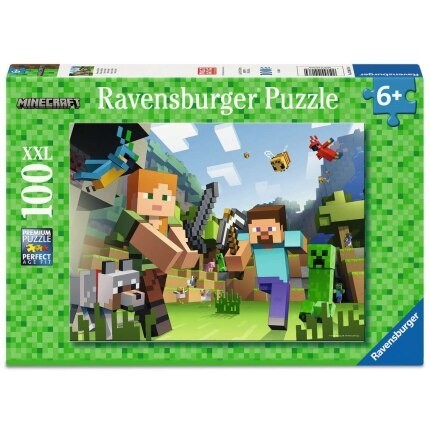 PUZZLE 100PCS MINECRAFT 12004176