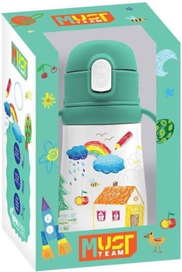 BOUTEILLE EAU METAL 350ML F/C MUST TEAM//586637