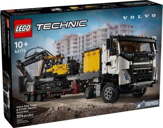 CAMION VOLVO FMX & PELLETEUSE ELECTRIQUE 42175